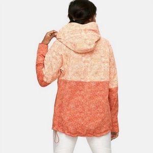 Outdoor Voices Anorak Rain Jacket Adobe Pebbled Canyon Orange Windbreaker